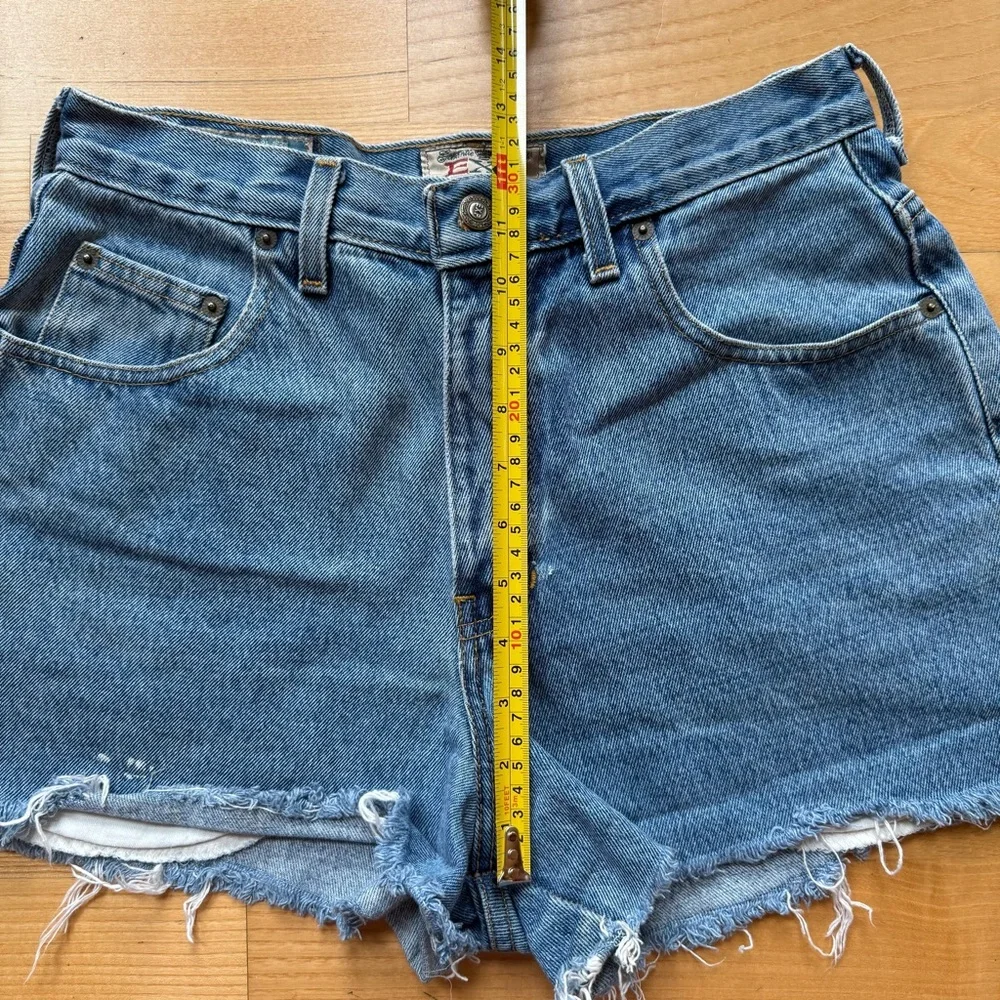 Vintage express jean shorts